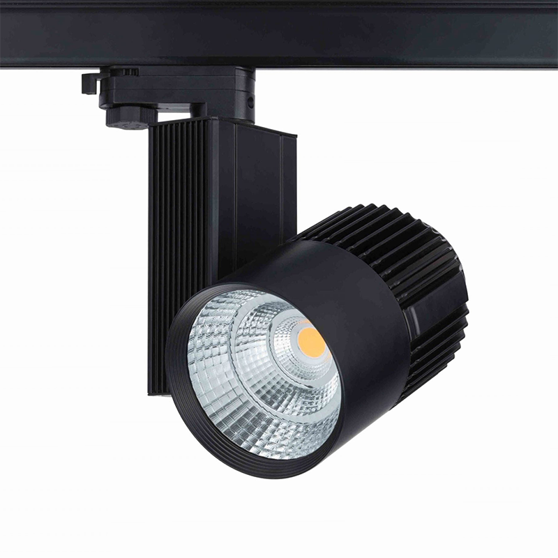 led spot railverlichting zwart kantoorverlichting