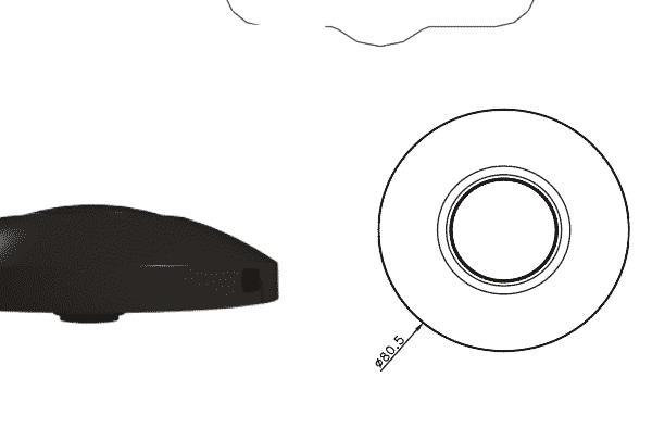 LED VLOERDIMMER ZWART 0-50W-5999 LED VLOERDIMMER ZWART 0-50W-5999