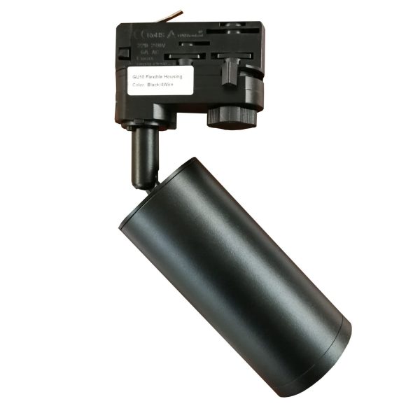 3-FASE RAILARMATUUR GU10 ZWART-4554 3-FASE RAILARMATUUR GU10 ZWART-4554