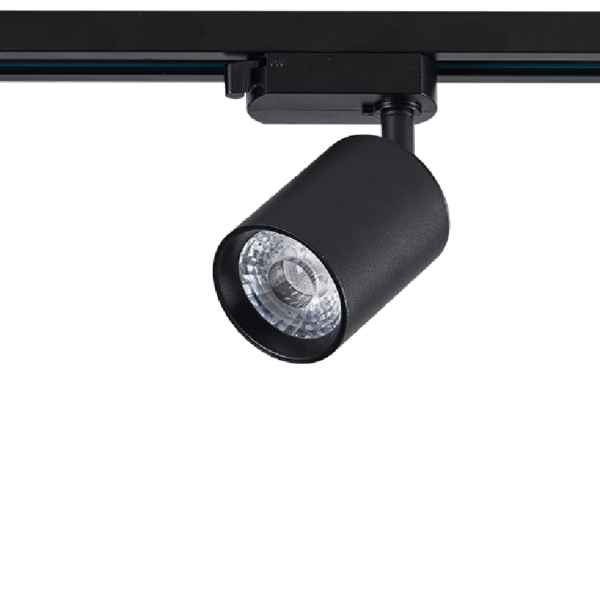Railspot 1-fase LEDMAT | met lamp | 10 watt | zwart