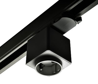 stopcontact-powergear-3-fase rail-zwart