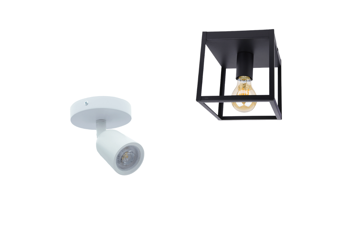 Hanglamp D-Light GU10 fitting | zwart