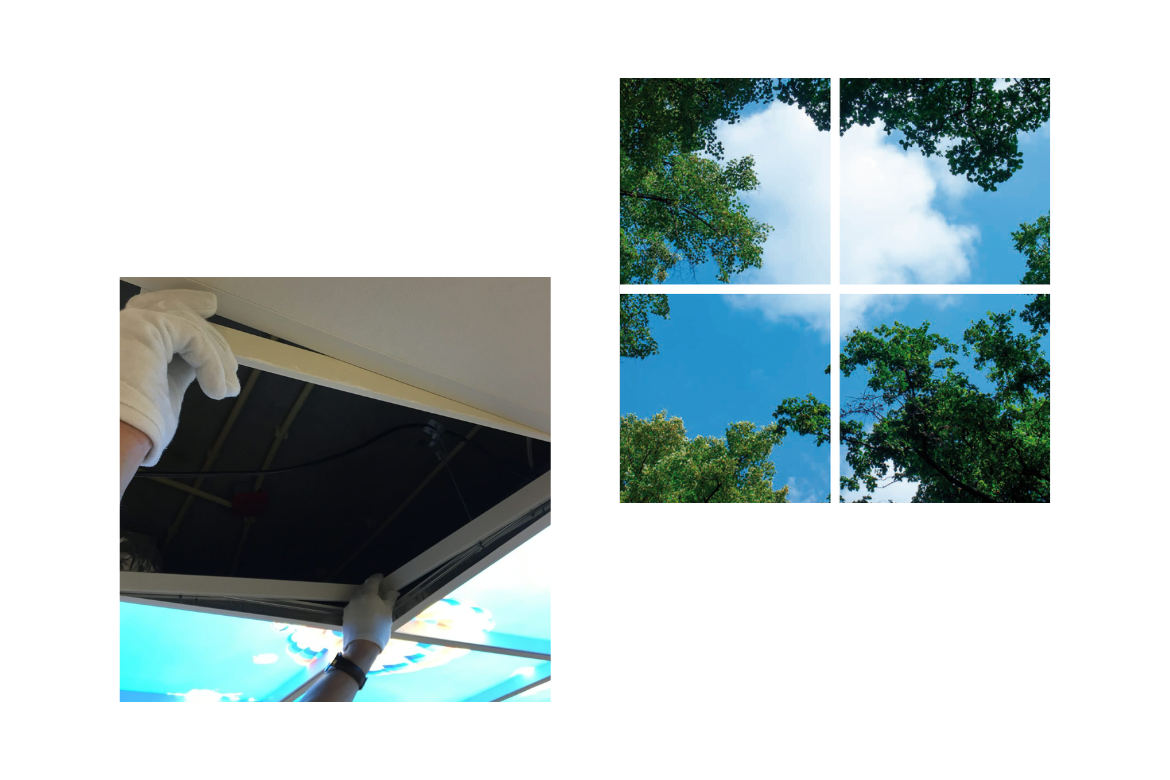 Inbouwframe lifter voor LED-panelen | 60x60cm