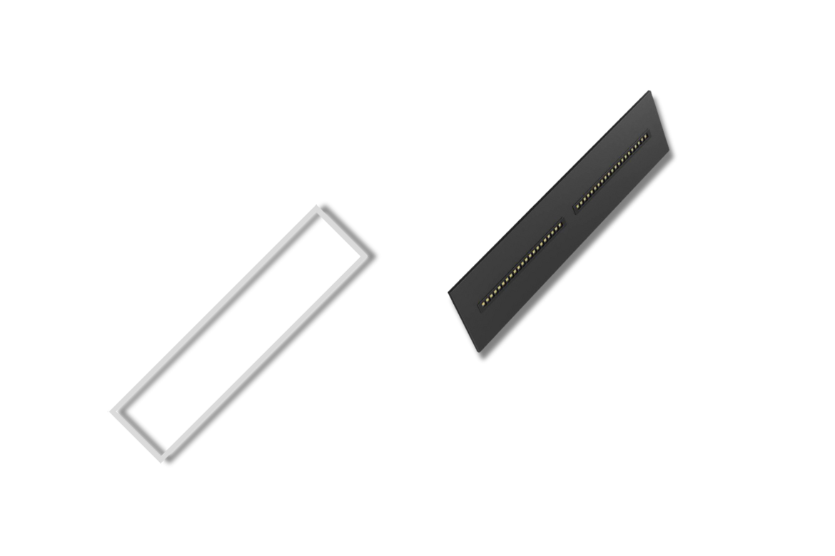 1-fase-rail adapter LEDMAT | wit