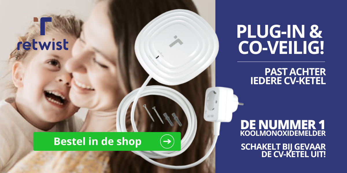 Retwist CO-switch koolmonoxidemelder bestellen bij Woningpartner.