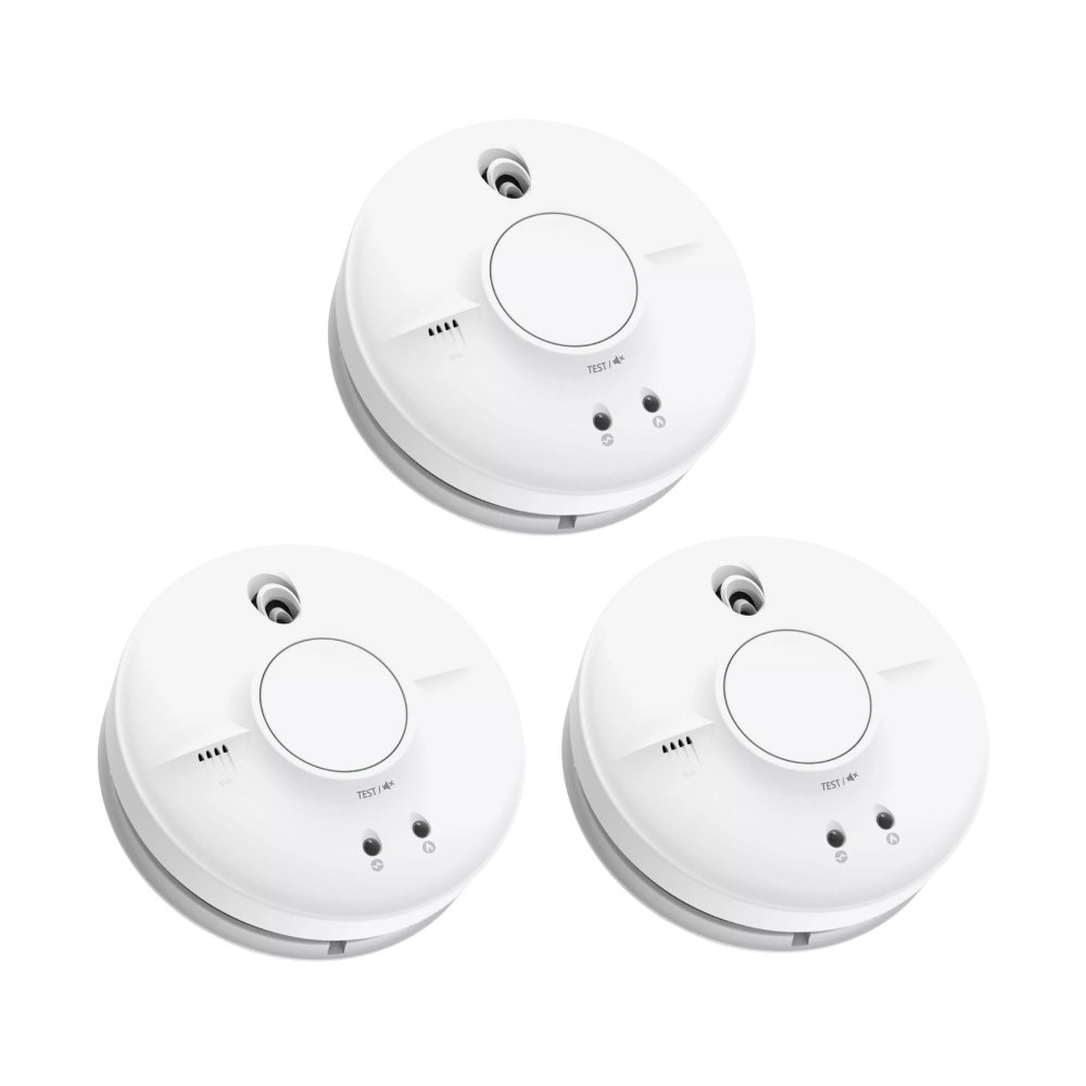 FireAngel SW1-EUT rookmelder 230 volt voordeelverpakking 3-pack set