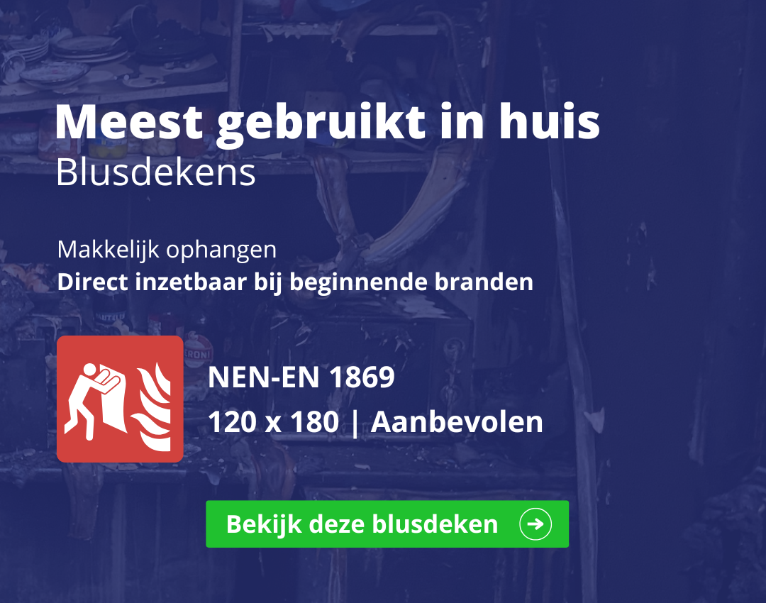 blusdeken 120x180 volgens NEN-EN 1869 aanbevolen voor woningen door Woningpartner