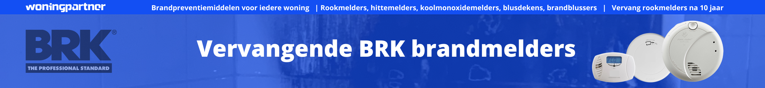 Alle informatie over ervangende BRK brandmelders
