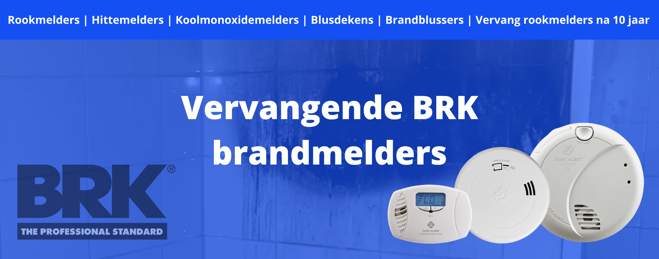 Alle informatie over ervangende BRK brandmelders