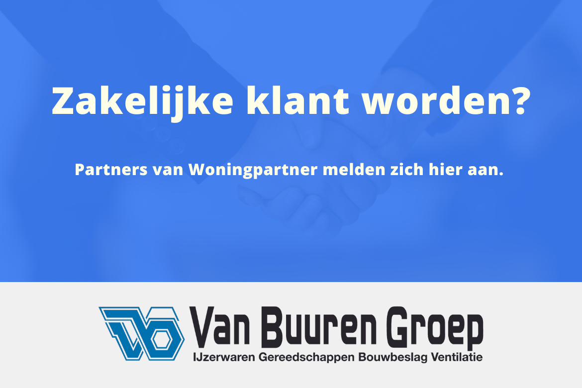 Voor partners van Woningpartner_Van Buuren Groep..