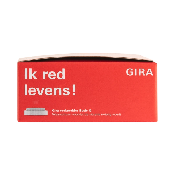 Basic Q Gira 114902 rookmelder 10 jaar lithium accu