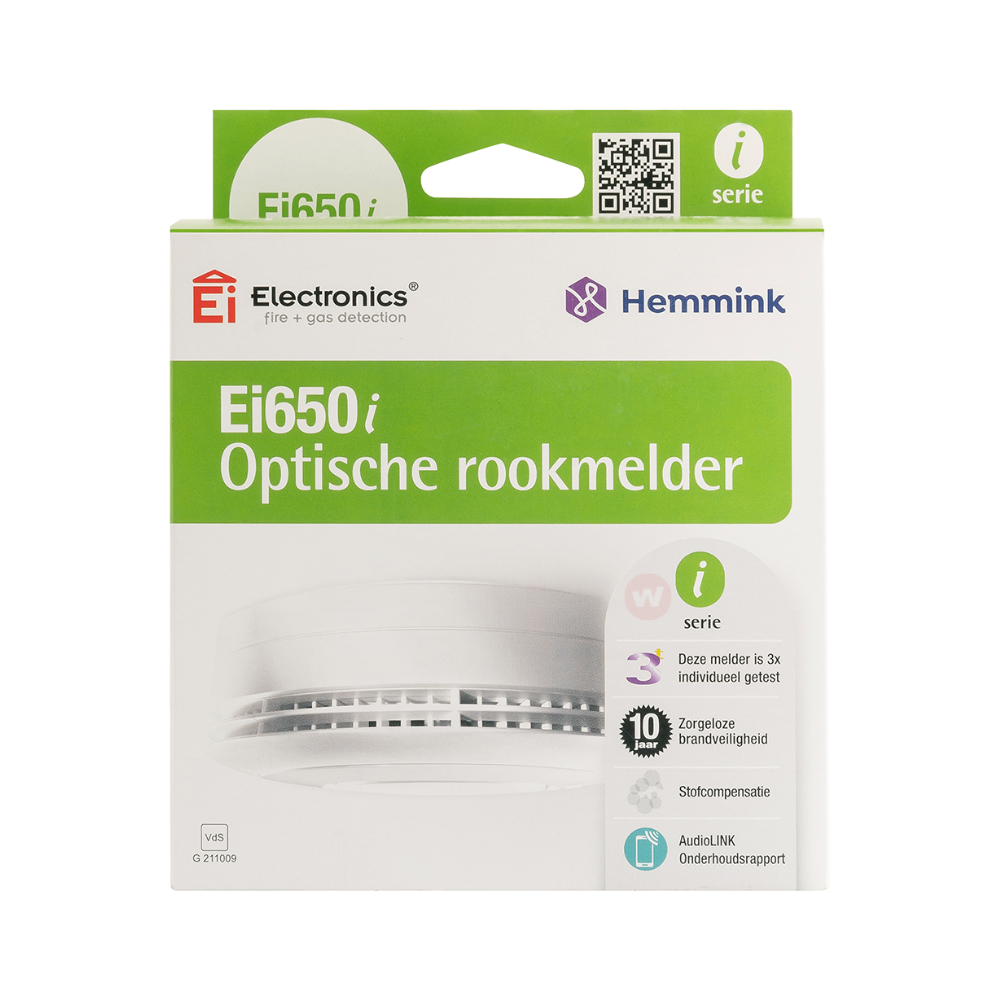 EI650i EI Electronics Rookmelder 10 jaar EI650i EI Electronics Rookmelder 10 jaar