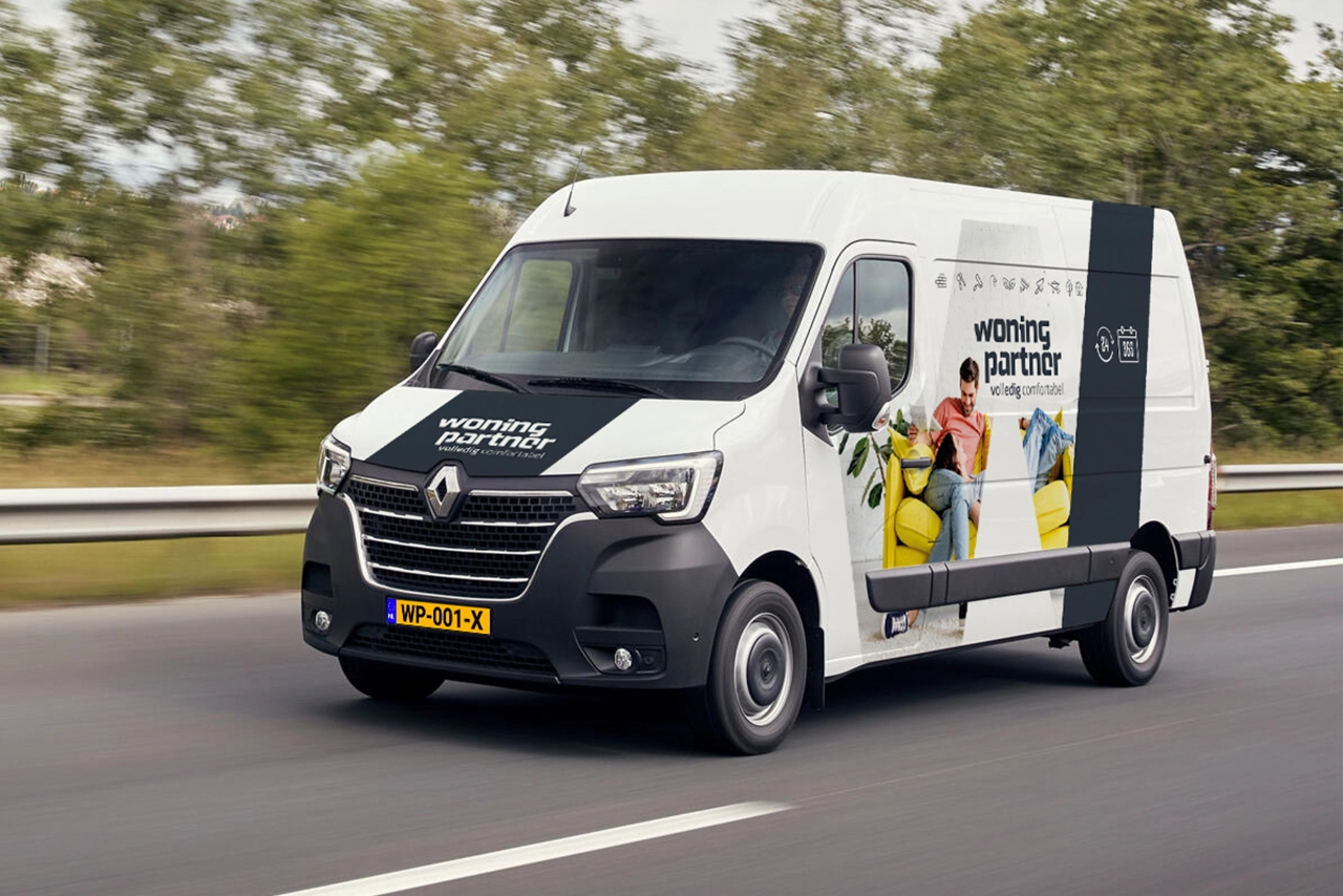 Woningpartner servicebus voor snelle en professionele hulp aan huis met eigen servicedienst