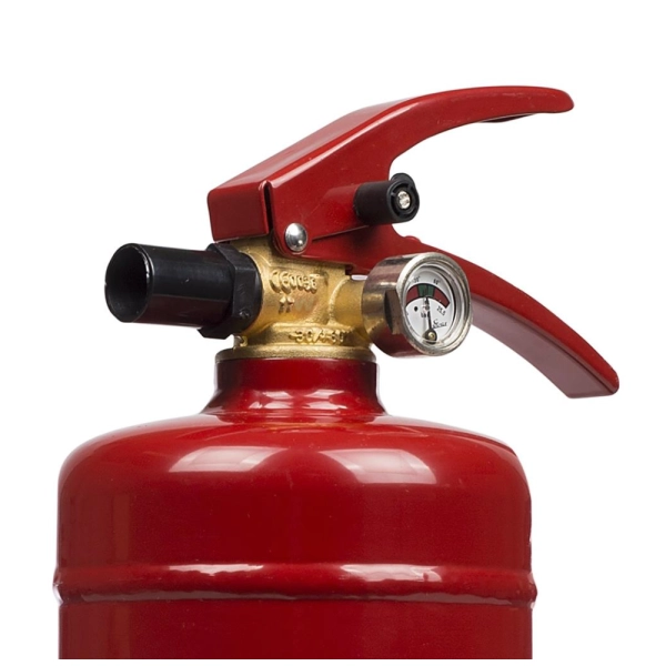 BB2 2 kg Smartwares poeder brandblusser A-B-C branden handgreep BB2 2 kg Smartwares poeder brandblusser A-B-C branden handgreep