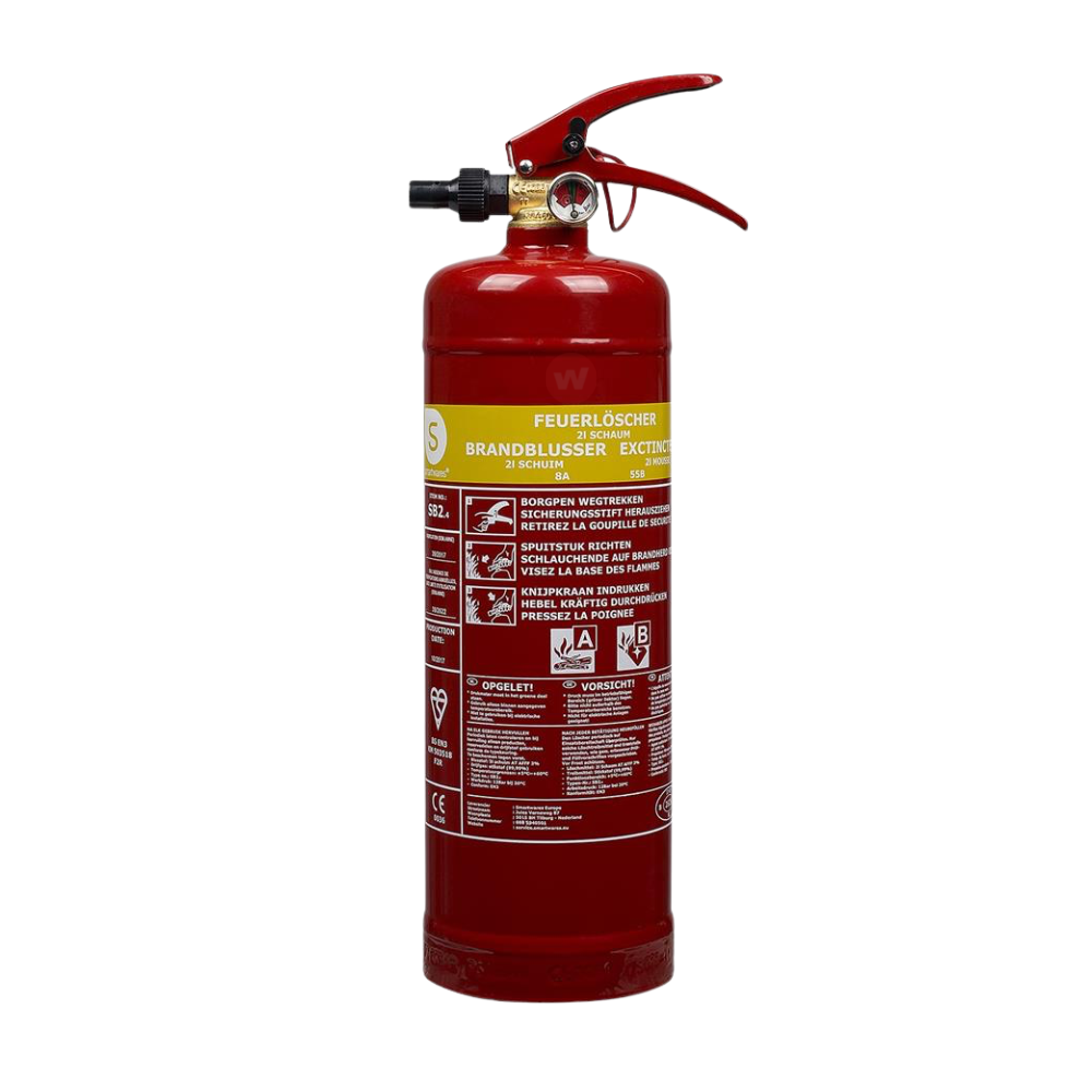 Brandblusser schuim 2 liter Smartwares SB2 Brandblusser schuim 2 liter Smartwares SB2