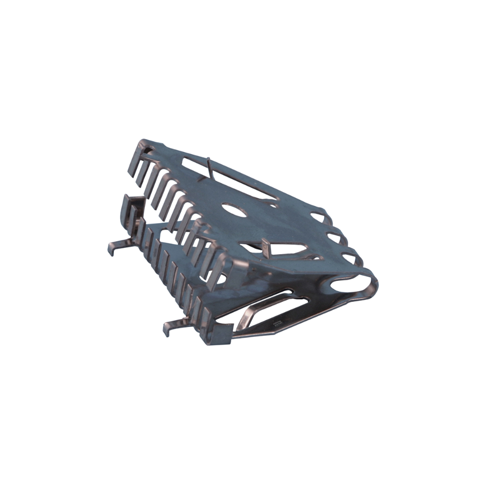 Geborsteld RVS Bijenbekje 50mm 10stuks
