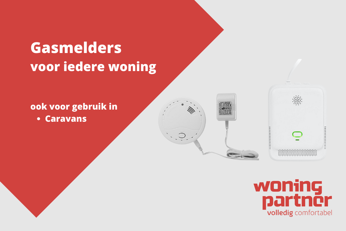 Gasmelder in huis voor het detecteren van gaslekken en het verhogen van de veiligheid in de woning
