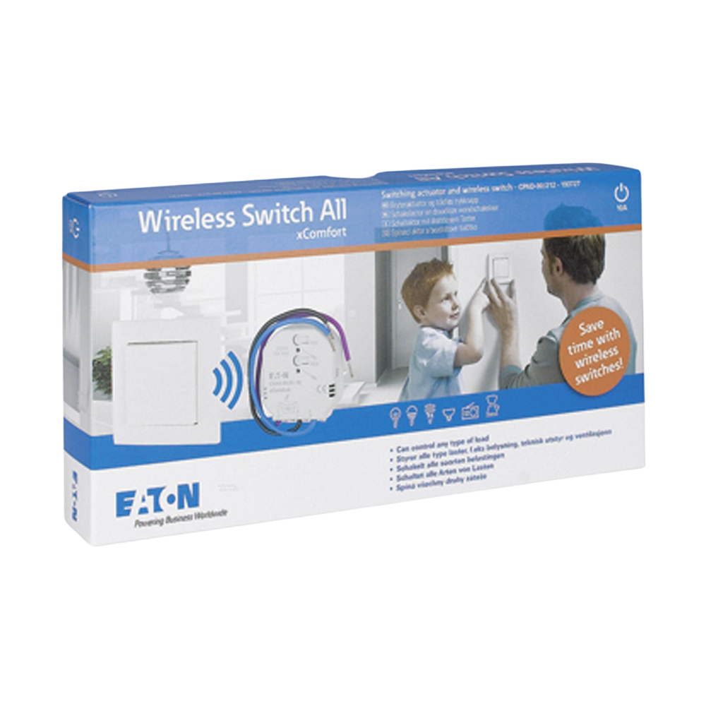 Eaton Moeller xComfort Draadloos zenden en schakelen. Eaton Moeller xComfort Ga draadloos pakket schakelactor bussysteem voorgeprogrammeerd - Afbeelding 2