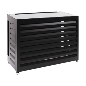 Nedco airco omkasting, alles in 1 model mat zwart groot