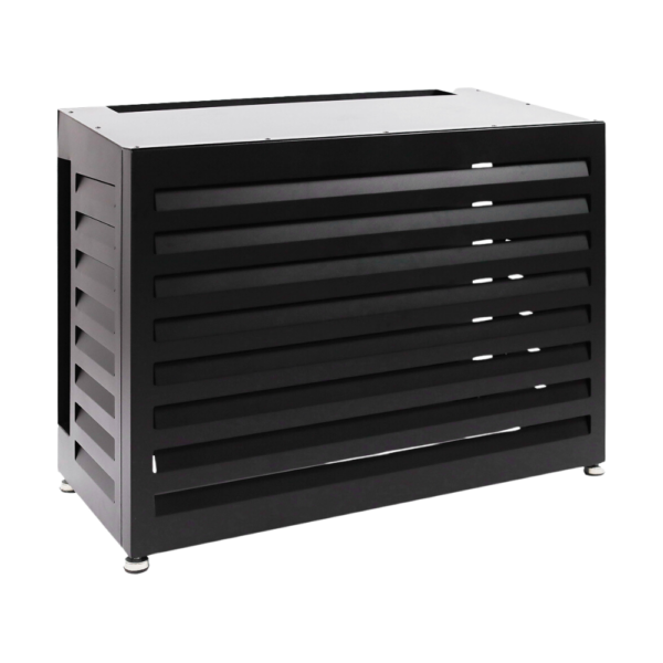 Nedco airco omkasting, alles in 1 model mat zwart groot