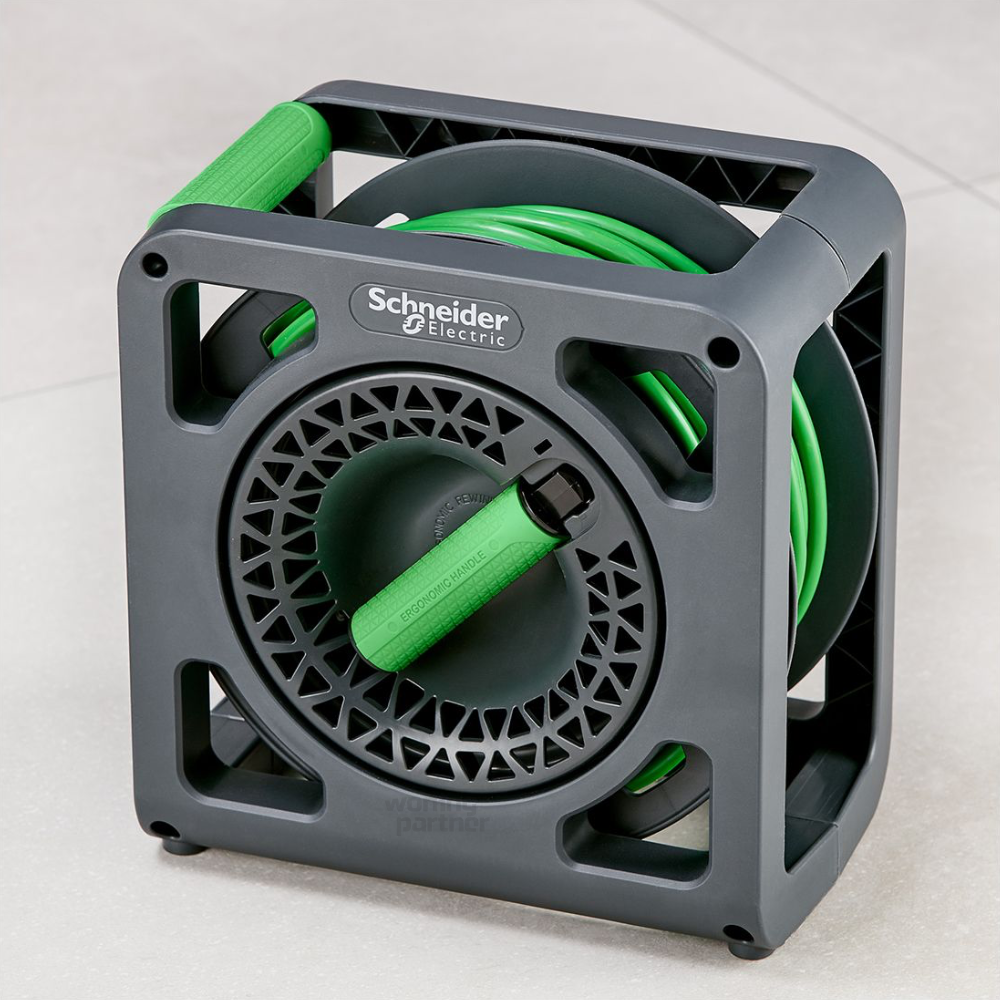 Schneider IMT33136 15 meter kabelhaspel Thorsman HO5VVF – 3G1.5 – IP44 – Schuko in beeld Schneider Thorsman HO5VVF 15 meter kabelhaspel - 3G1.5 - IP44 - Schuko - Afbeelding 2