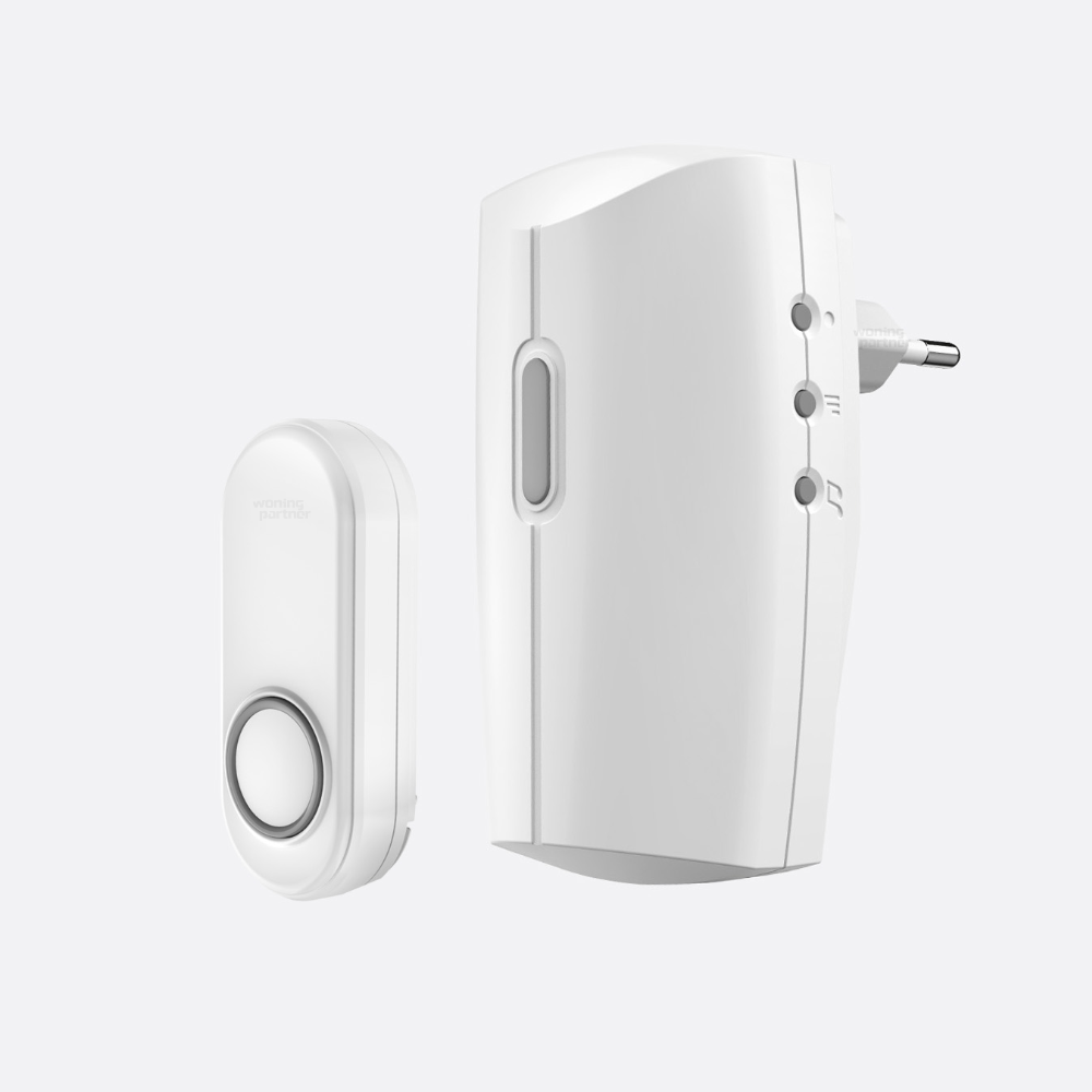 ACDB-8000AC KlikAanKlikUit Draadloze deurbel plug-in 6 melodieën | 150 meter ACDB-8000AC KlikAanKlikUit Draadloze deurbel plug-in 6 melodieën | 150 meter