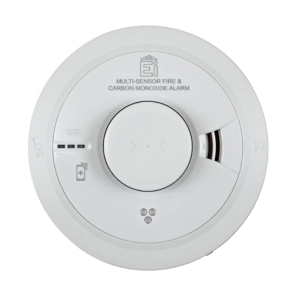 Ei Electronics Ei3030 multisensor 230 volt rook hitte en CO melder met 10-jaars back-up batterij koppelbaar met Ei3000MRF module en uitleesbaar via AudioLINK Ei Electronics Ei3030 multisensor 230 volt rook hitte en CO melder met 10-jaars back-up batterij koppelbaar met Ei3000MRF module en uitleesbaar via AudioLINK