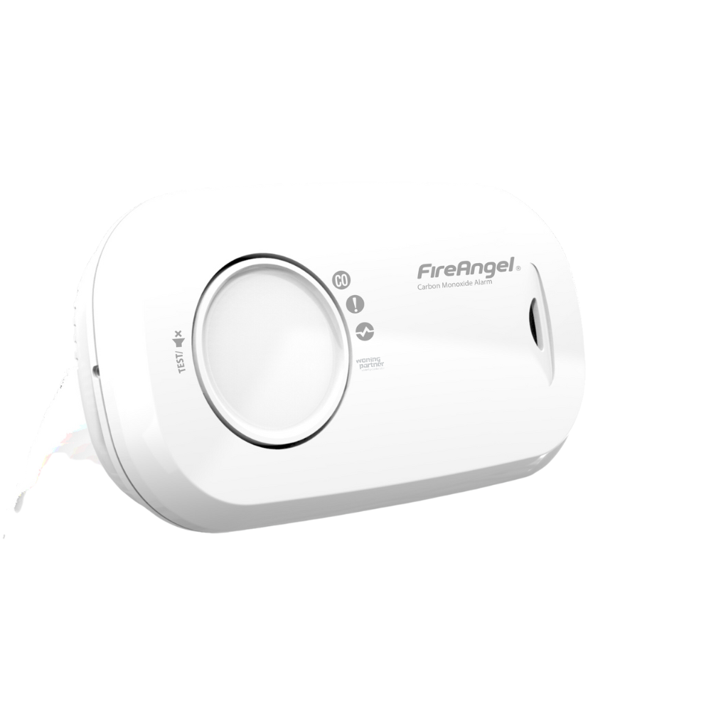 FA3313-EUX10 FireAngel koolmonoxidemelder zijaanzicht FireAngel FA3313-EUX10 koolmonoxidemelder - Afbeelding 2