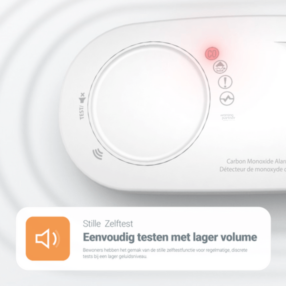 FA3328-EUT FireAngel koolmonoxidemelder 10 jaar - Afbeelding 4