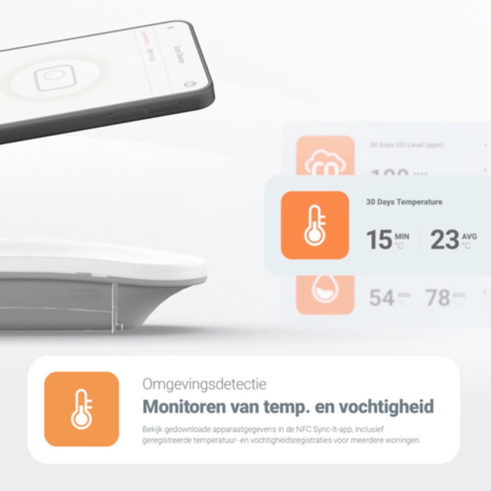 FA3328-EUT FireAngel koolmonoxidemelder 10 jaar - Afbeelding 8