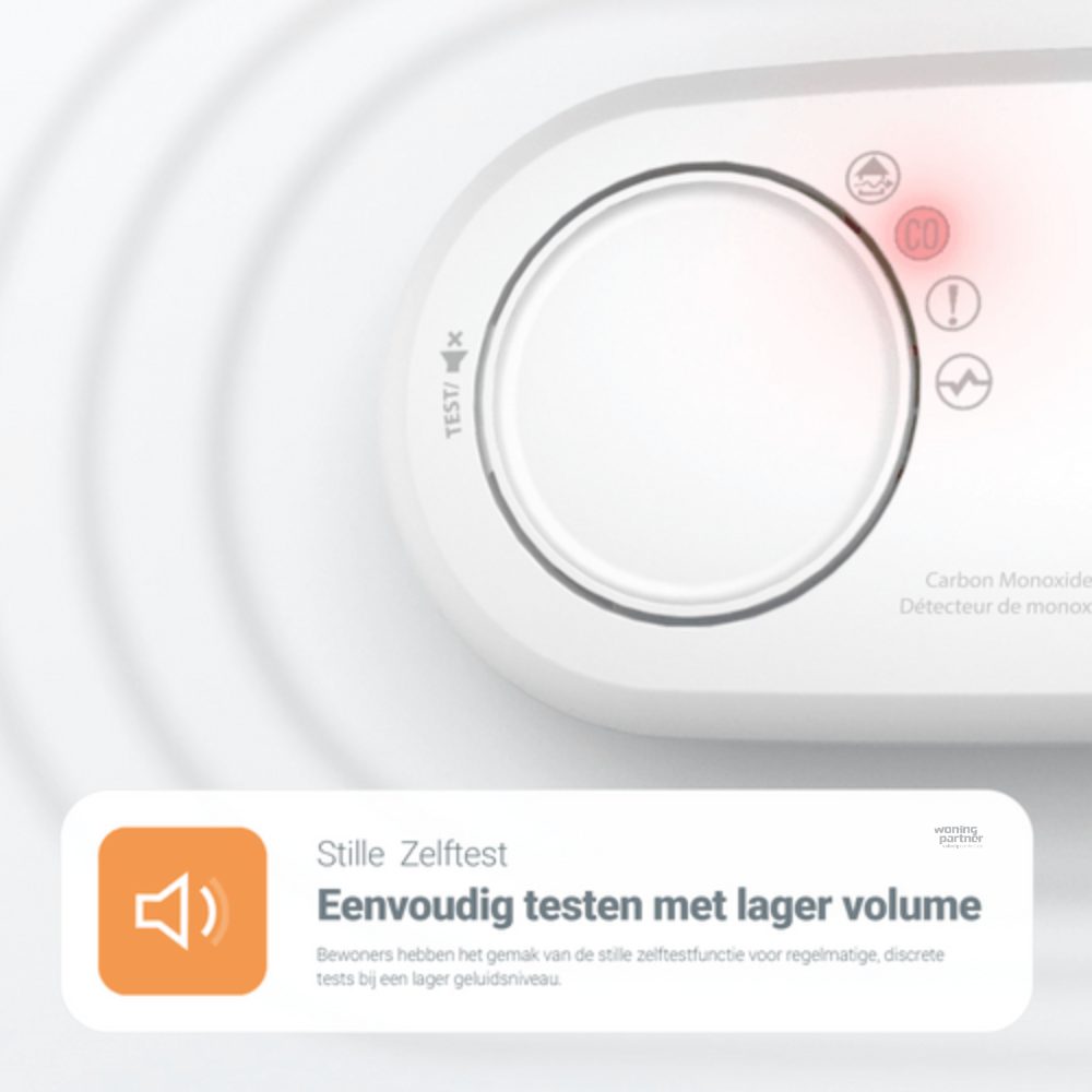 FA3820-EUX FireAngel koolmonoxidemelder snel testen lage volume FireAngel FA3820-EUX koolmonoxidemelder 10 jaar met diagnose via kabel - Afbeelding 7