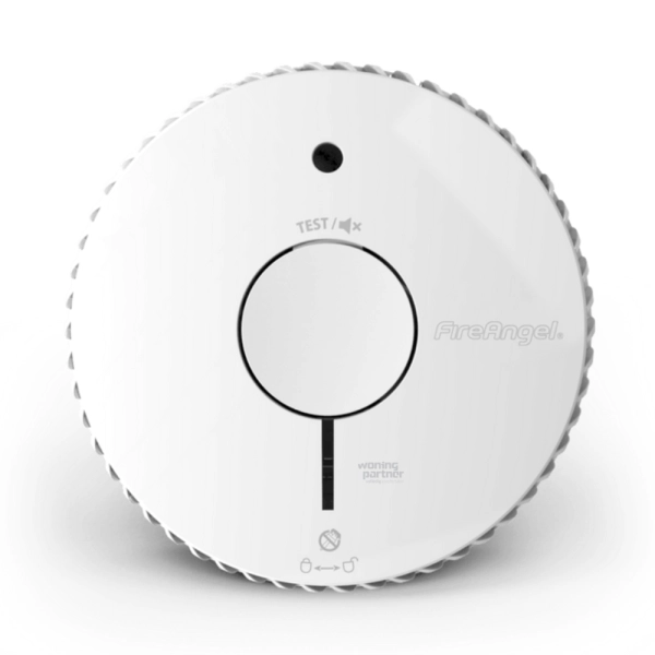 FireAngel FA6115-INT optische rookmelder op batterij met 10 jaar levensduur stille testfunctie.