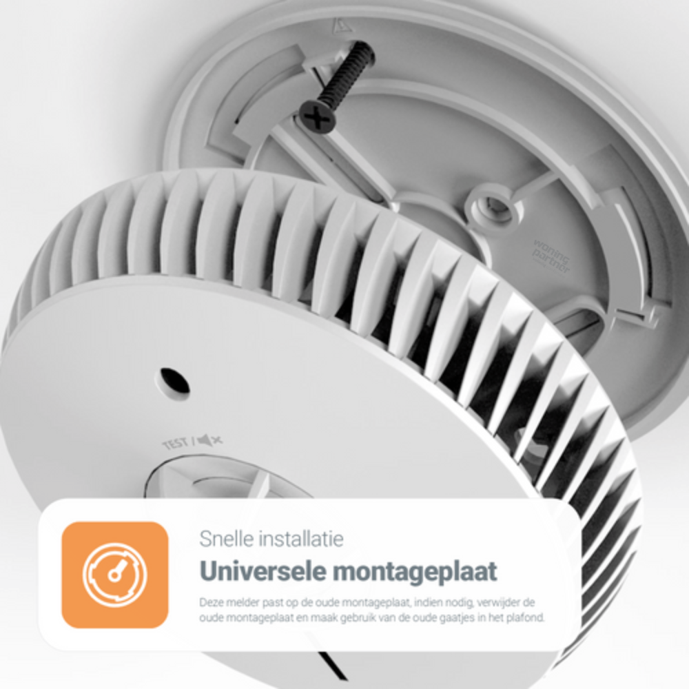 FA6215-INT Fireangel montageplaat FA6215-INT Fireangel hittemelder batterij gevoed - Afbeelding 3