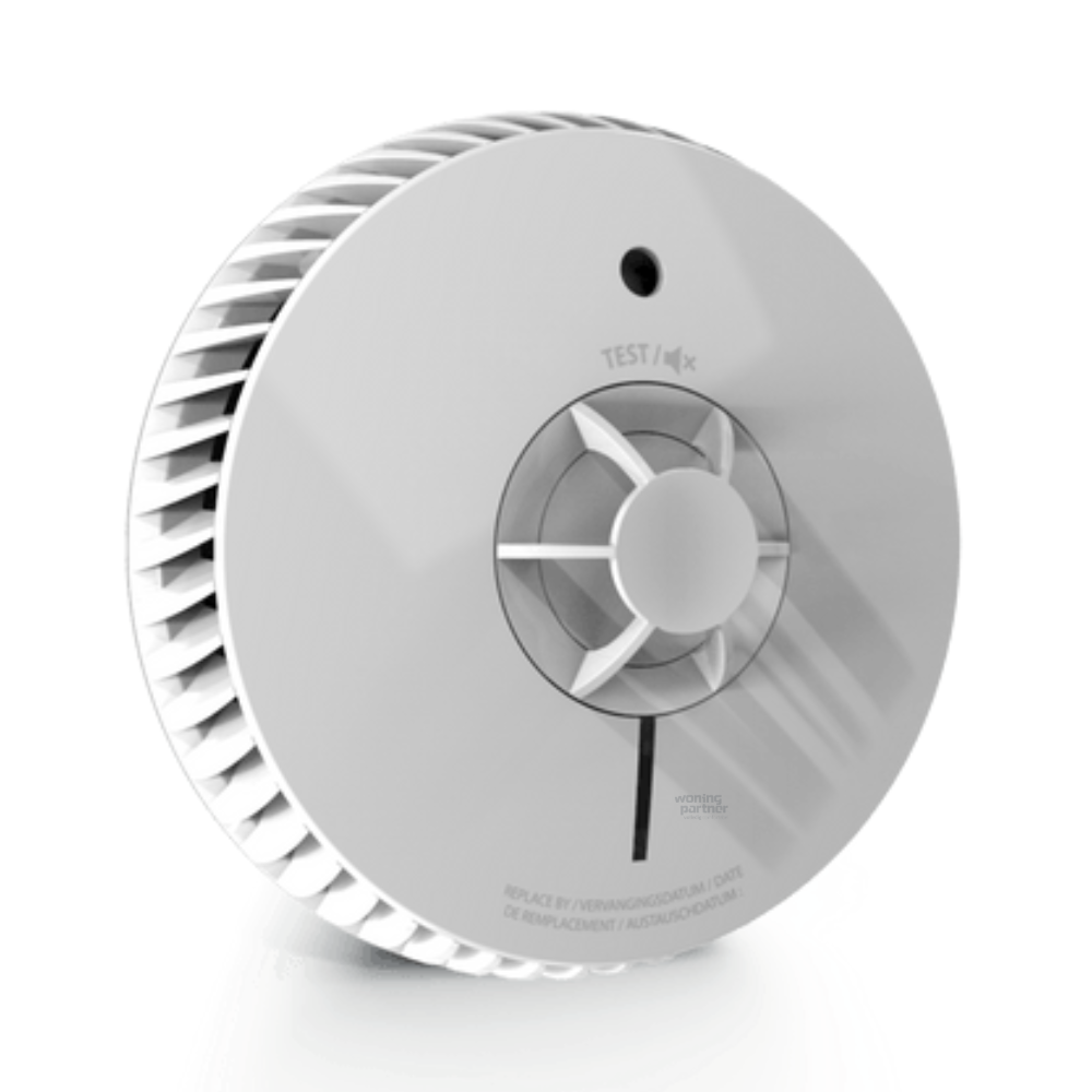 FA6215-INT Fireangel zijaanzicht FA6215-INT Fireangel hittemelder batterij gevoed - Afbeelding 2