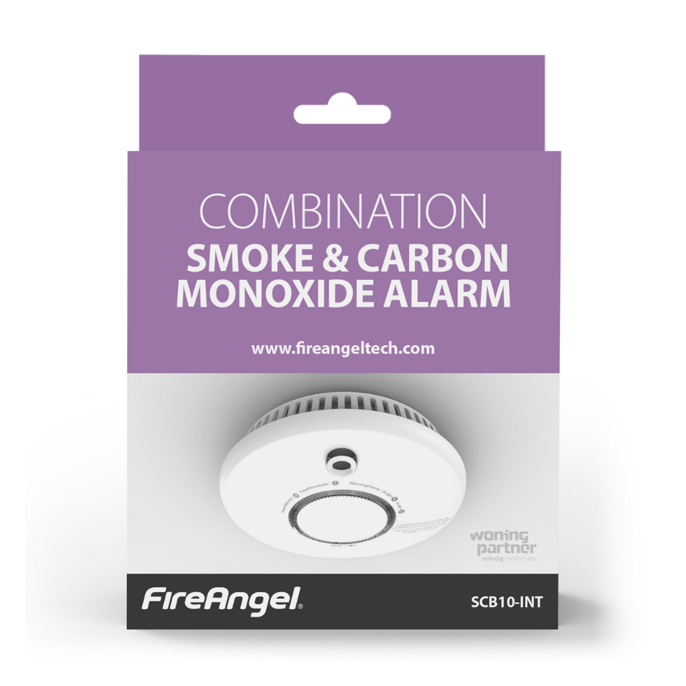 SCB10-INT Fireangel Combinatie in verpakking FireAngel SCB10-INT Combinatiemelder | rook- en koolmonoxidemelder - Afbeelding 4