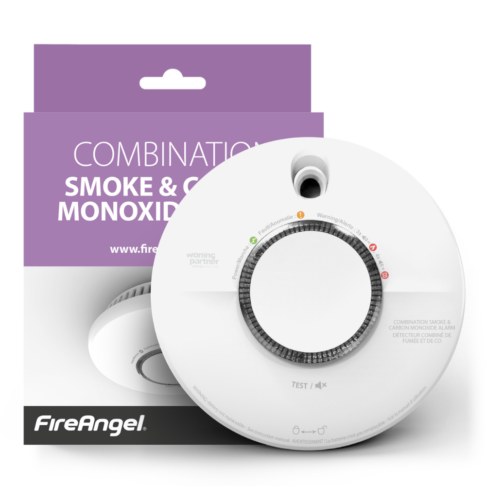 SCB10-INT Fireangel Combinatie uit verpakking FireAngel SCB10-INT Combinatiemelder | rook- en koolmonoxidemelder - Afbeelding 3