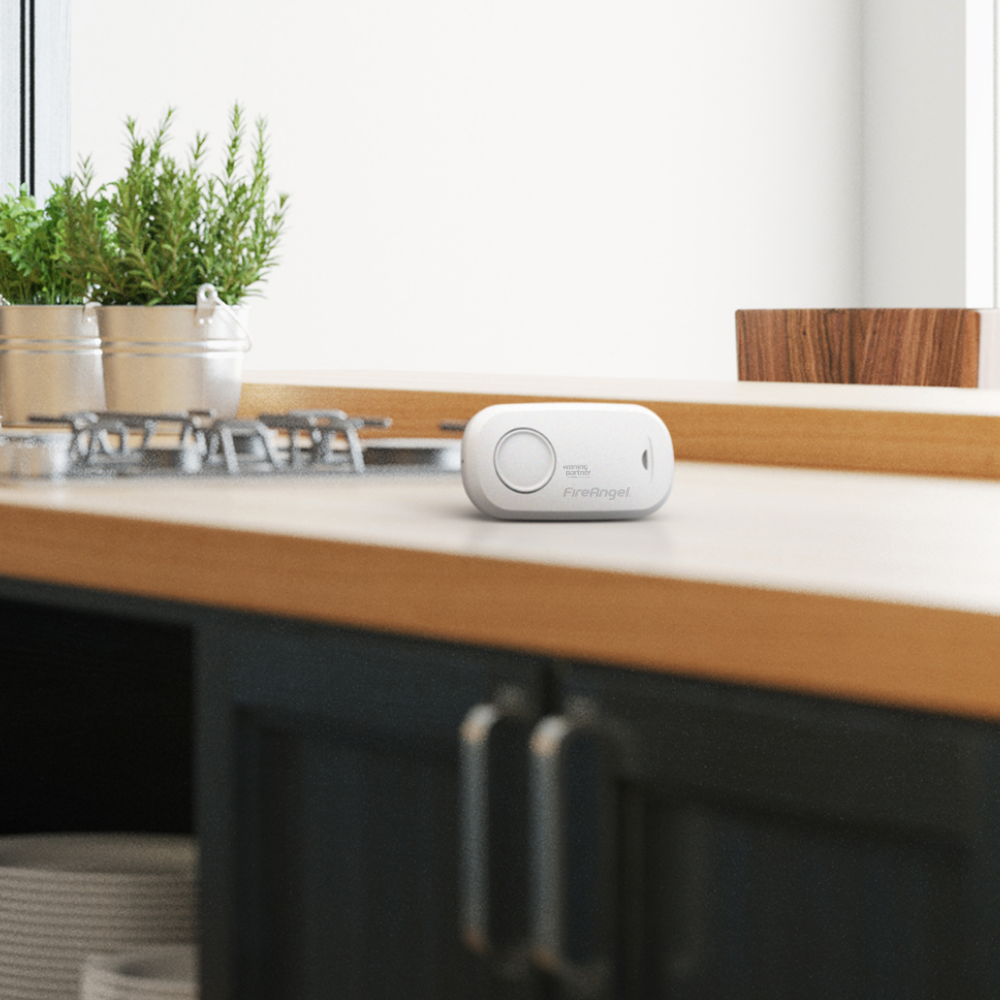 koolmonoxidemelder in keuken, woonkamer slaapkamer technische ruimte. FireAngel FA3313-EUX10 koolmonoxidemelder - Afbeelding 3