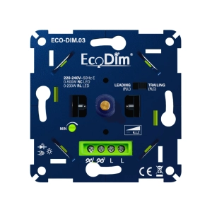 EcoDim.03 Led dimmer universeel 0-500W (RLC)