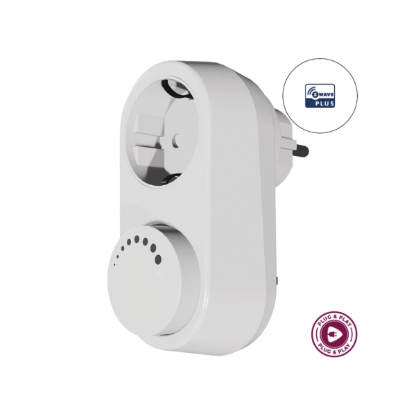ECO-DIM.06 Z-Wave Led stekkerdimmer 0-100W (RC) ECO-DIM.06 Z-Wave Led stekkerdimmer 0-100W (RC)