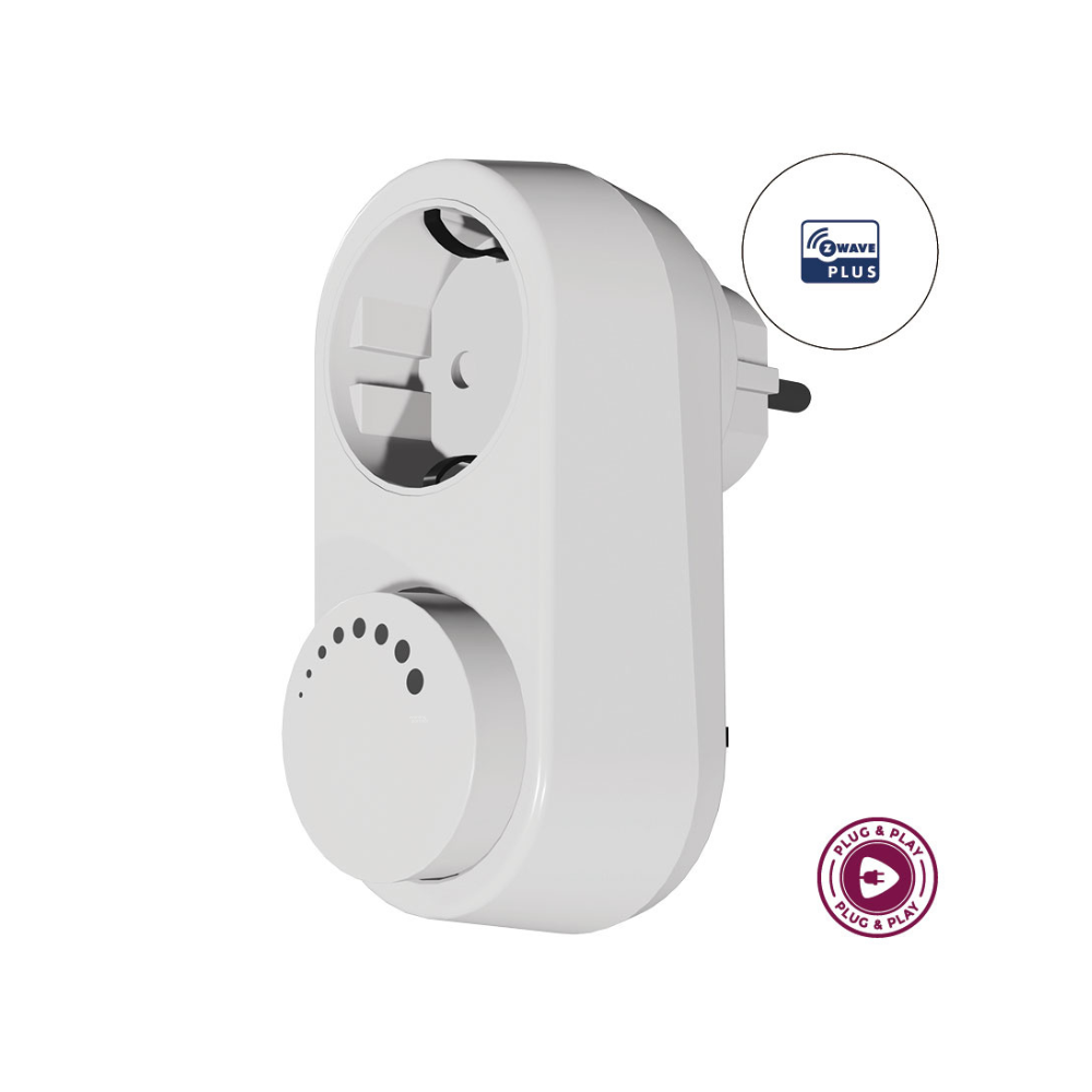EcoDim.06 Z-Wave LED stekkerdimmer 0-100W (RC) EcoDim.06 Z-Wave LED stekkerdimmer 0-100W (RC)