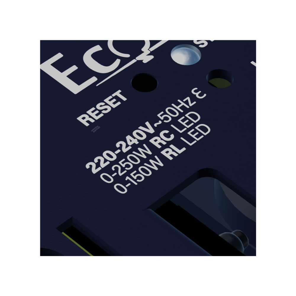 ECO-DIM.07 Led dimmer WiFi druk_draai_volt-watt-rcrl EcoDim.07 LED-dimmer WiFi druk/draai 0-250W - Afbeelding 4