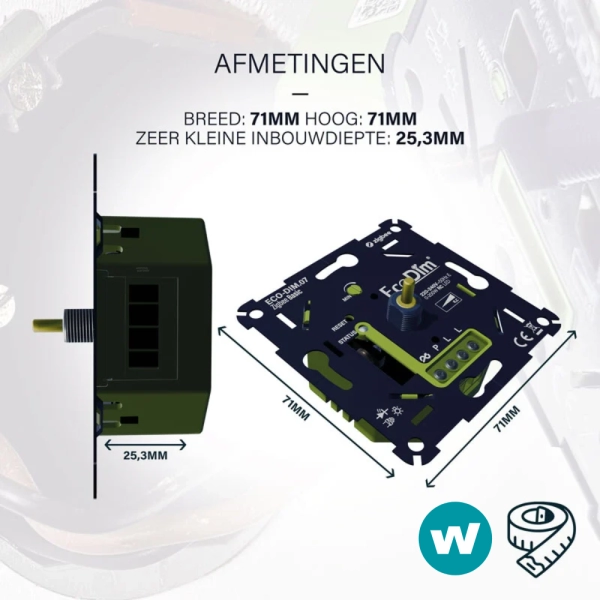 EcoDim.07 Afmetingen EcoDim.07 Afmetingen