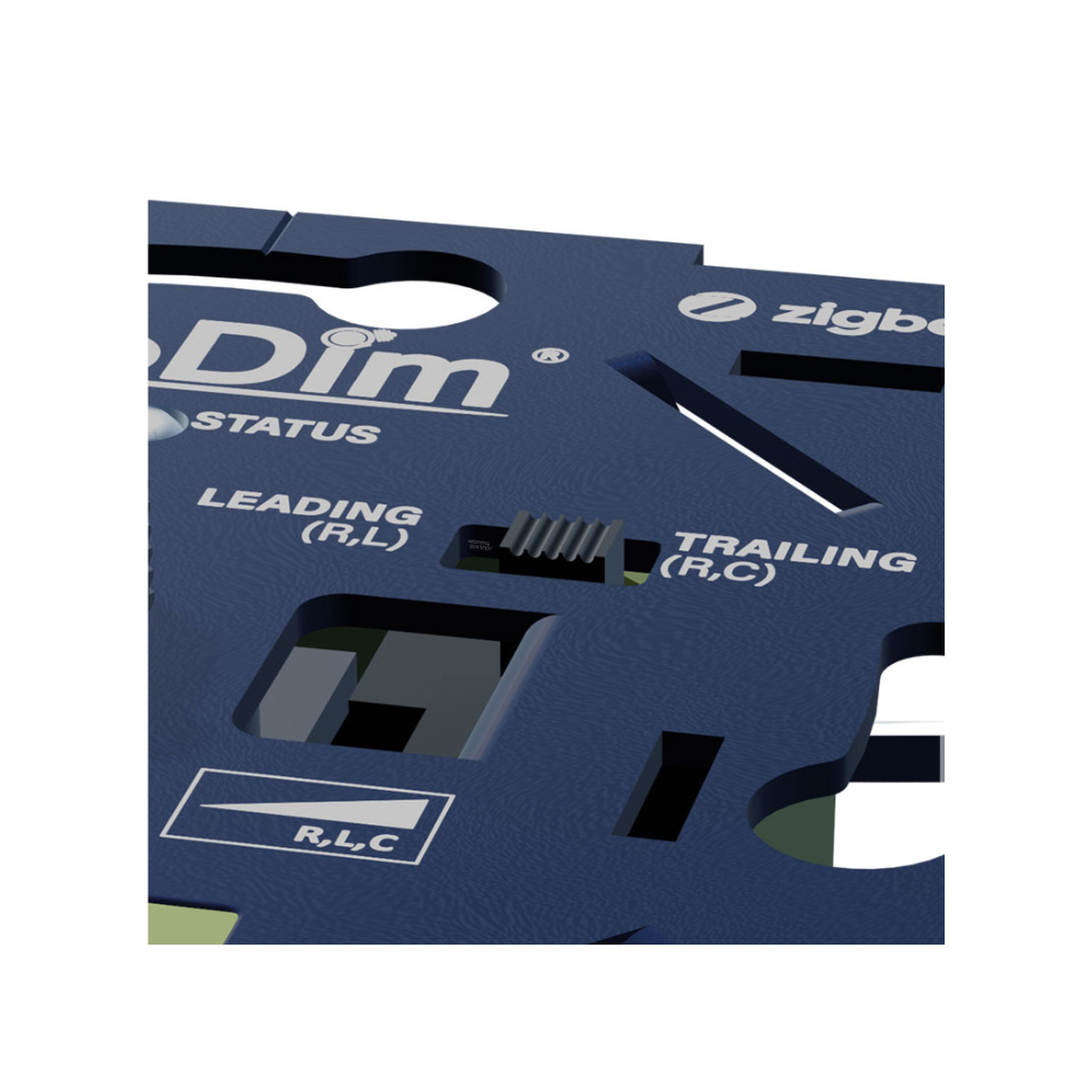 EcoDim.07 Led dimmer Zigbee Pro druk_draai 0-250W RLC_detail_schakelaar EcoDim.07 schakelaar