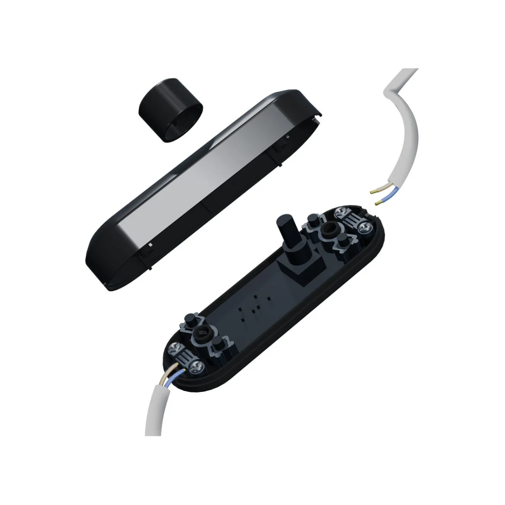 ECO-DIM.08 (B) Led snoerdimmer 0-50W zwart_opbouwwijze EcoDim.08 (B) LED snoerdimmer 0-50W zwart - Afbeelding 5