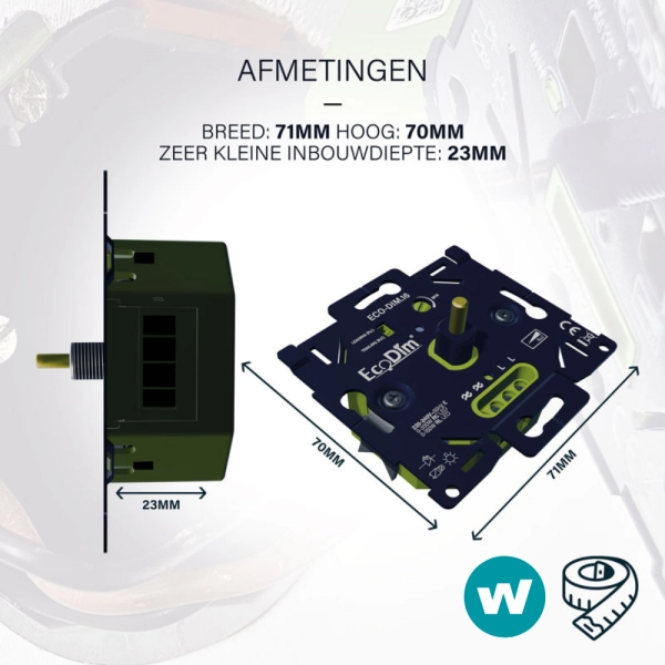 EcoDim.16 afmetingen