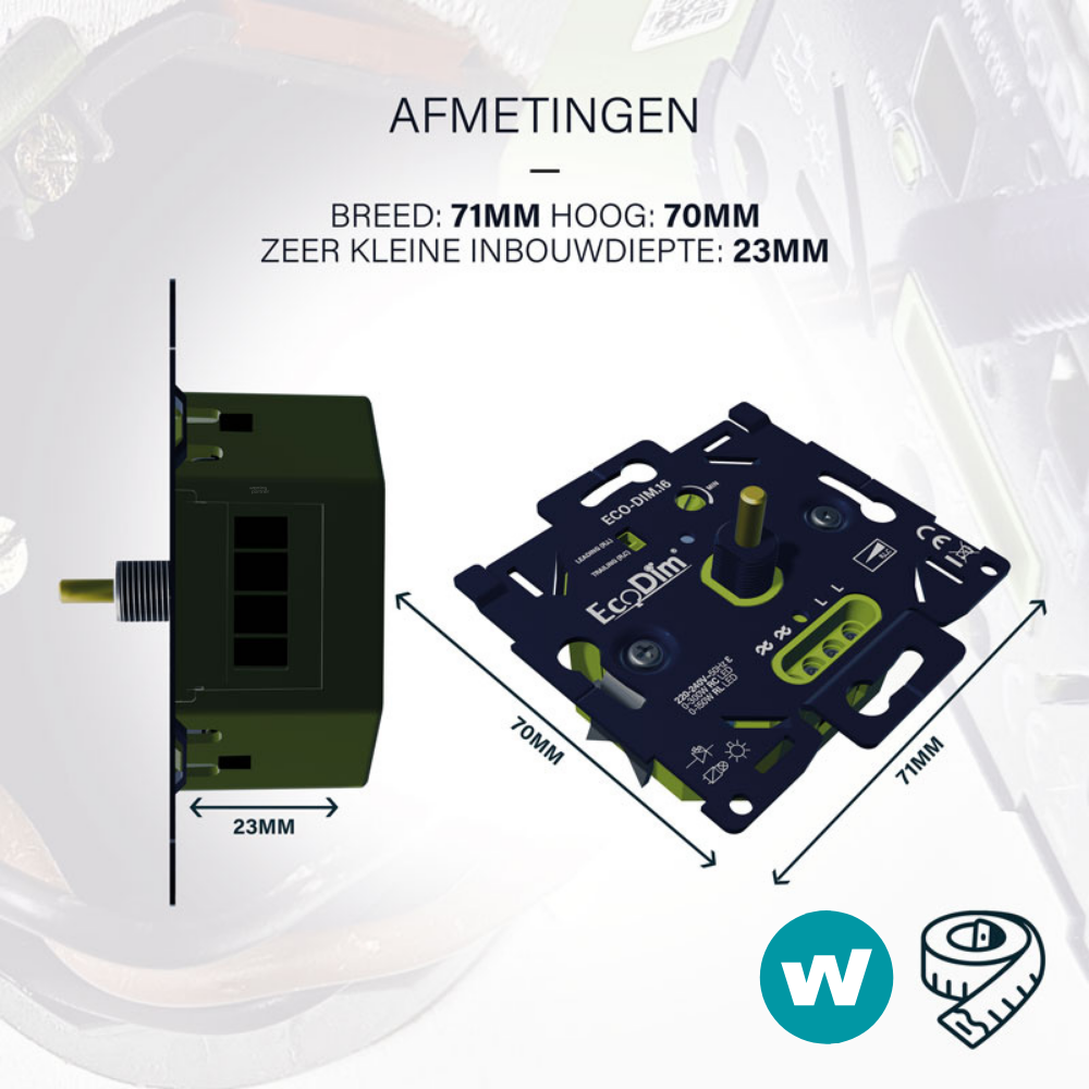 EcoDim.16 afmetingen