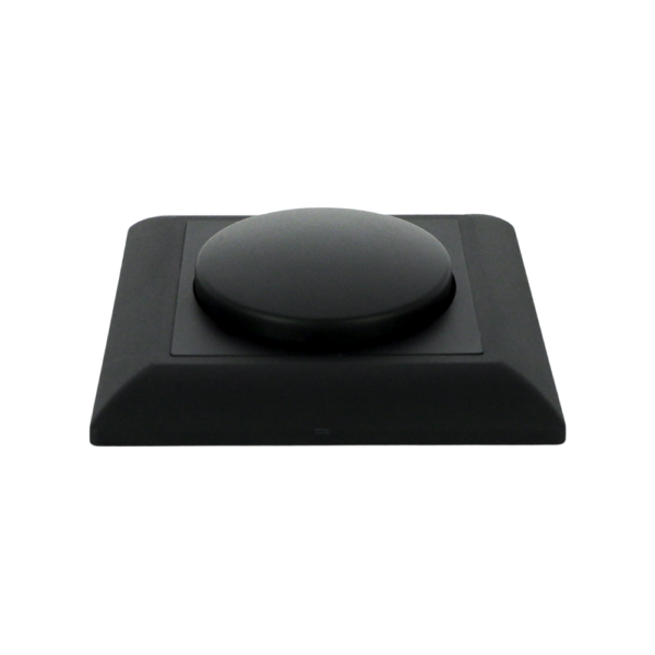EcoDim ED-10002B Dimmerknop incl. centraalplaat en raamwerk zwart - Afbeelding 2