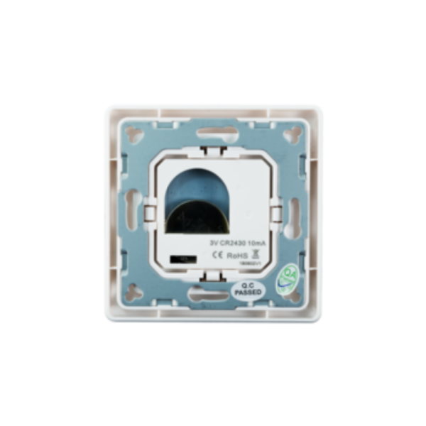 ED-10012 Draadloze schakelaar Zigbee 2 groepen wit - Afbeelding 2