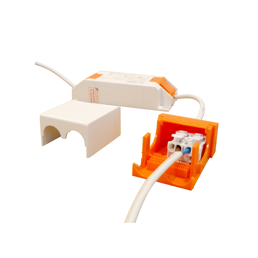 ED-10026 Led inbouwspot_aansluiten. ED-10026 Led inbouwspot kleine inbouwdiepte IP54 dim to warm, vierkant, zwart, 75mm - Afbeelding 7