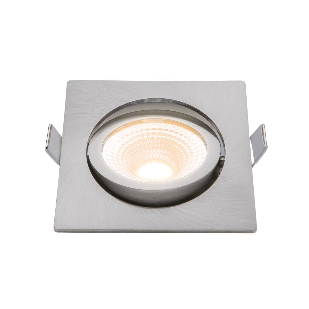 ED-10027 Led inbouwspot_compleet ED-10027 Led inbouwspot kleine inbouwdiepte IP54 dim to warm, vierkant, geb. nikkel, 75mm - Afbeelding 4